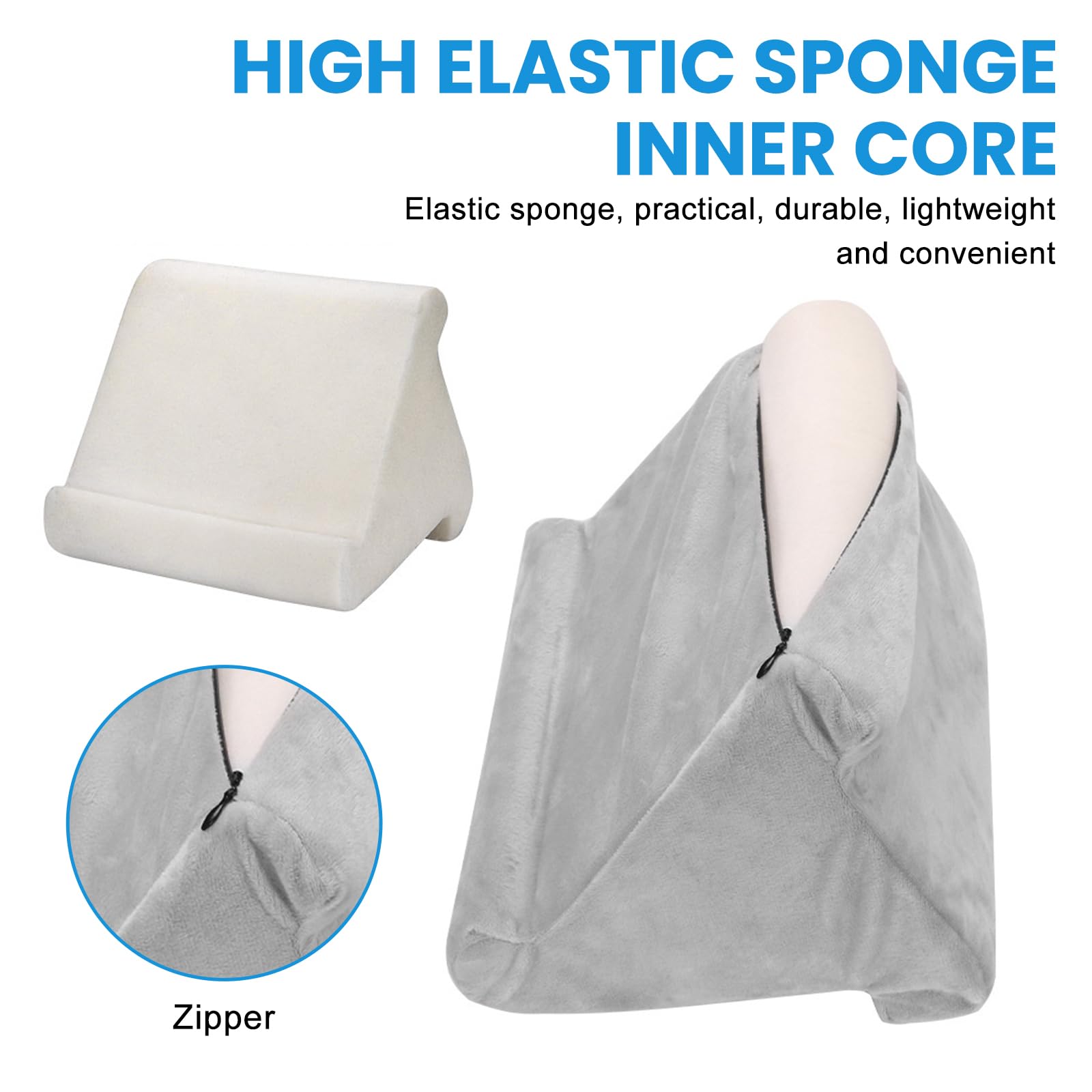 Supporto per tablet a forma di triangolo con custodia, mini supporto per computer e lettura per iPad