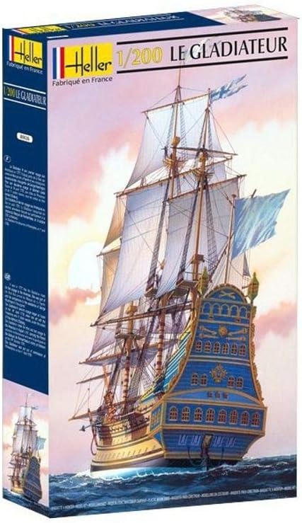 Heller Le Gladiateur Boat Model Building Kit