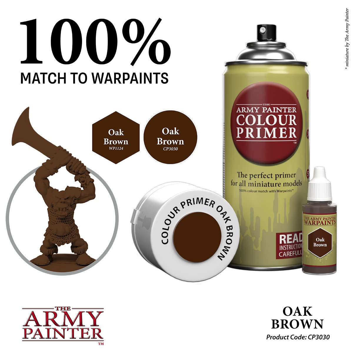 The Army Painter, Colour Primer Pure Red, 400 ml Vernice per Plastica Rosso - Modellismo per Miniature Fantasy, D&D e Warhammer