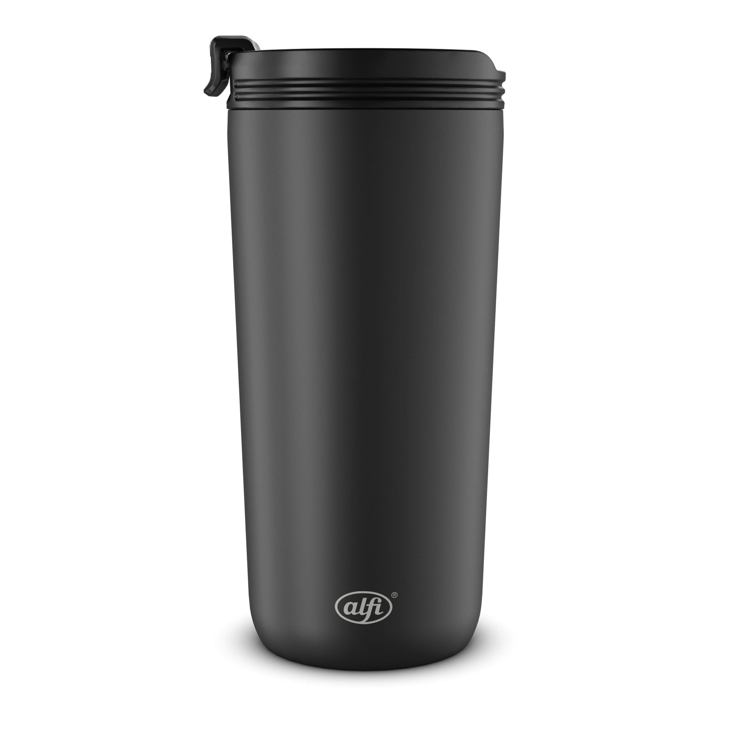 alfi ISO COFFEE MUG Insulated Tumbler, Matte Black, 0.40 L, Dishwasher  Safe, BPA Free, Keeps Hot 4 Hours and Cold for 8 Hours, for On the Go :  Amazon.com.be: Home & Kitchen