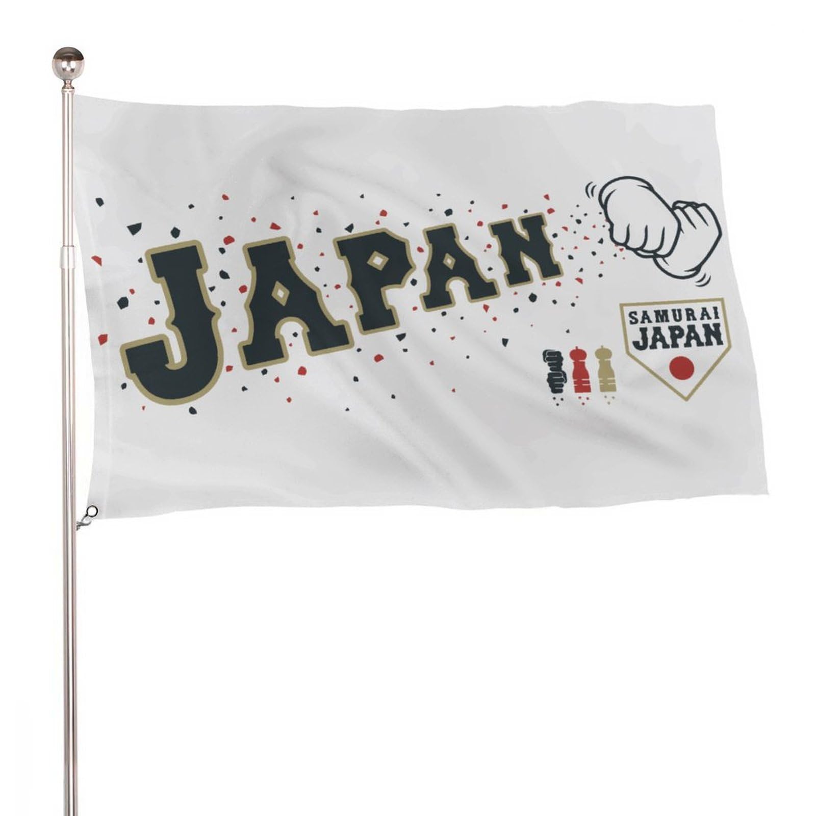 Amazon.co.jp: 旗 東京オリンピックの野球日本代表 侍ジャパン 応援