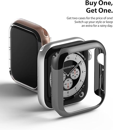 Miniatura 6 de Ringke Funda delgada de 1.575 pulgadas (1.575 pulgadas) compatible con Apple Watch Series 6, 5, 4, SE (2020), SE (2022) de 1.575 pulgadas (1.575