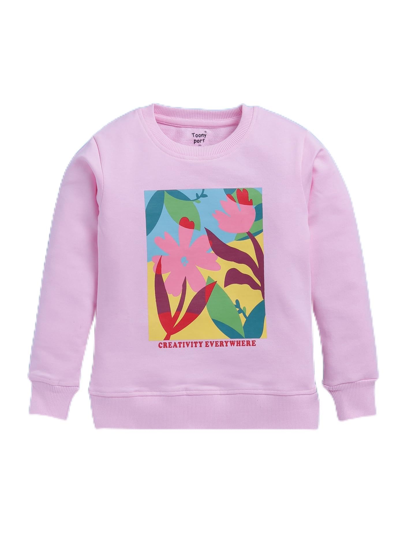 Toonyport Girls Winter Sweatshirt (Multicolor)-picture-24