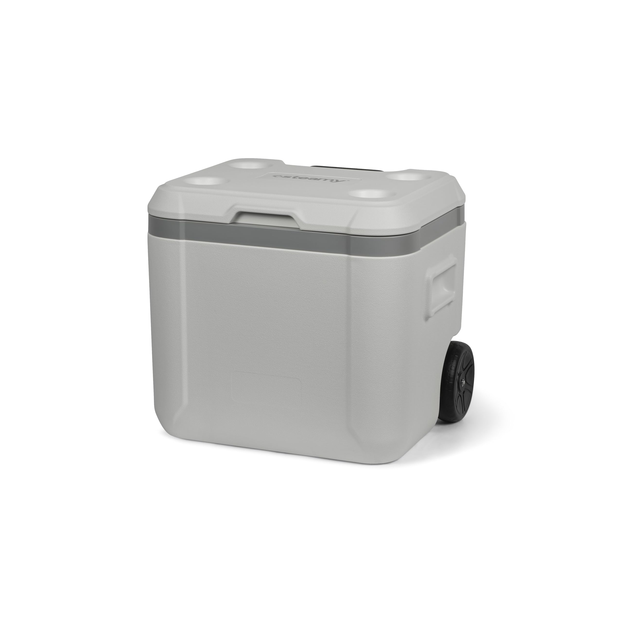 Steamy Marine 52 Nevera Pasiva con Ruedas, 52 litros, Blanco