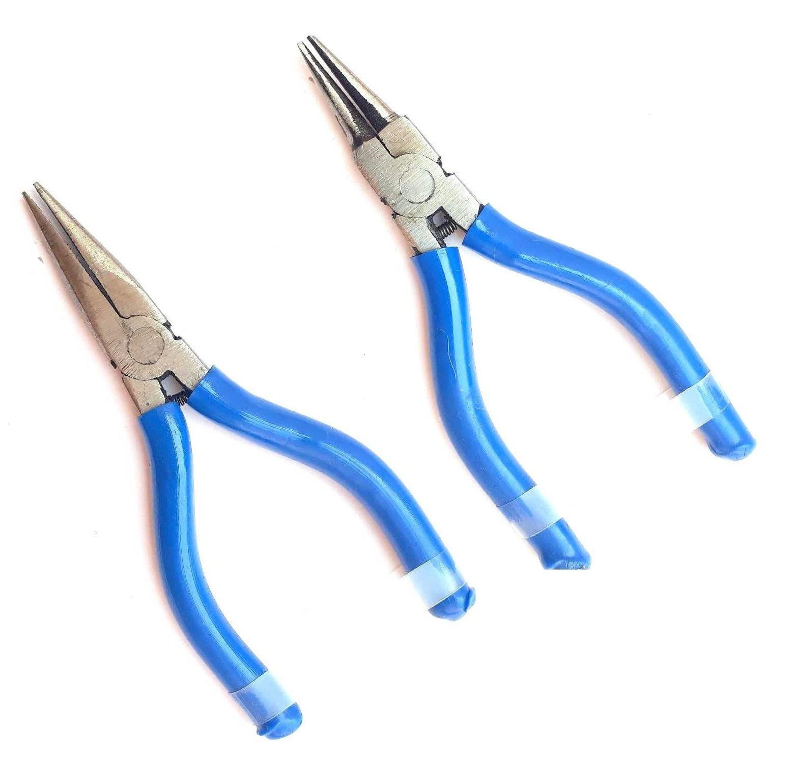 Multipurpose Set for Jewellery Making, Repair, Wire Wrapping, Beading, Model Making & Hobby Crafts DIY (Pack of 2-Pcs.)