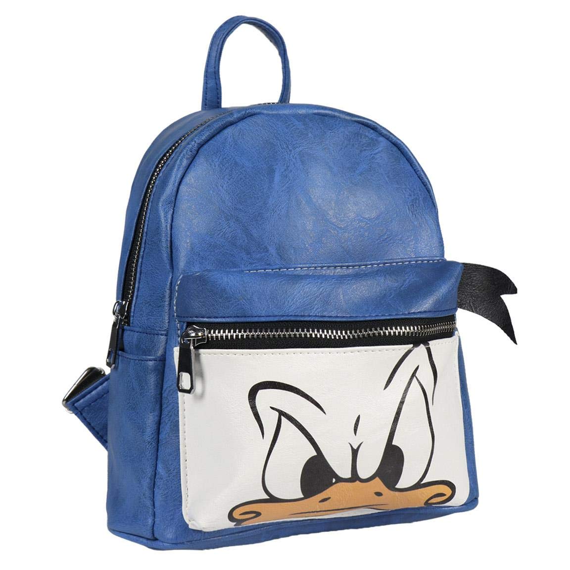 CERDÁ LIFE'S LITTLE MOMENTS 2100002366, Mochila Casual Moda Polipiel Disney Donald Unisex Niños, Azul (Blue), 25 Cm