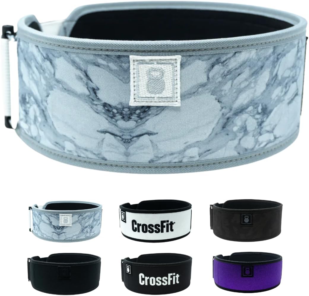 2POOD 4 Weightlifting Belt | CrossFit® Weightlifting Belt | 4-inch Wide and Built for Support, Flexibility, and The Ability to Cross Train Easily