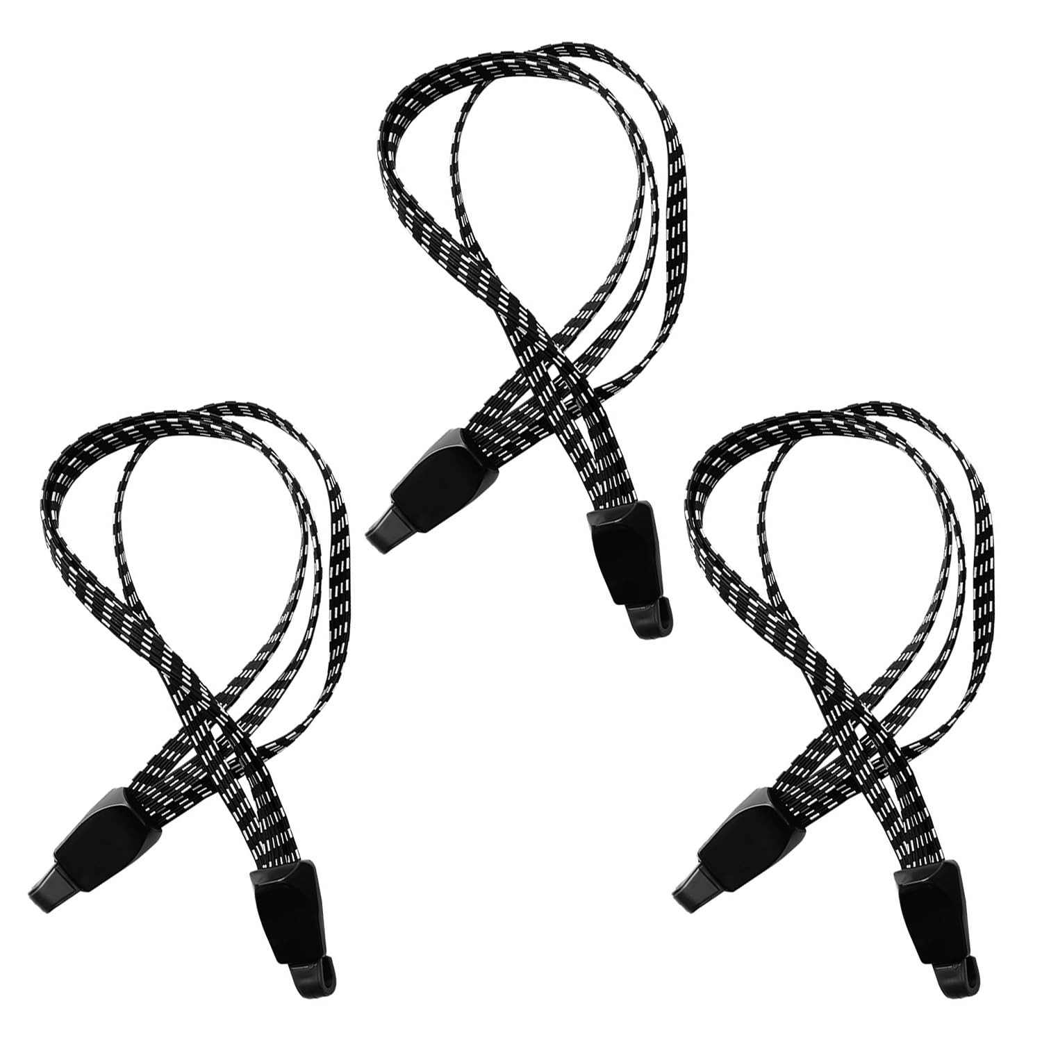 SYEYCW 3 Pcs Bicycle Luggage Straps, 73cm Elastic Bike Straps with Hooks, Elastic Adjustable Bike Lock Luggage Rope