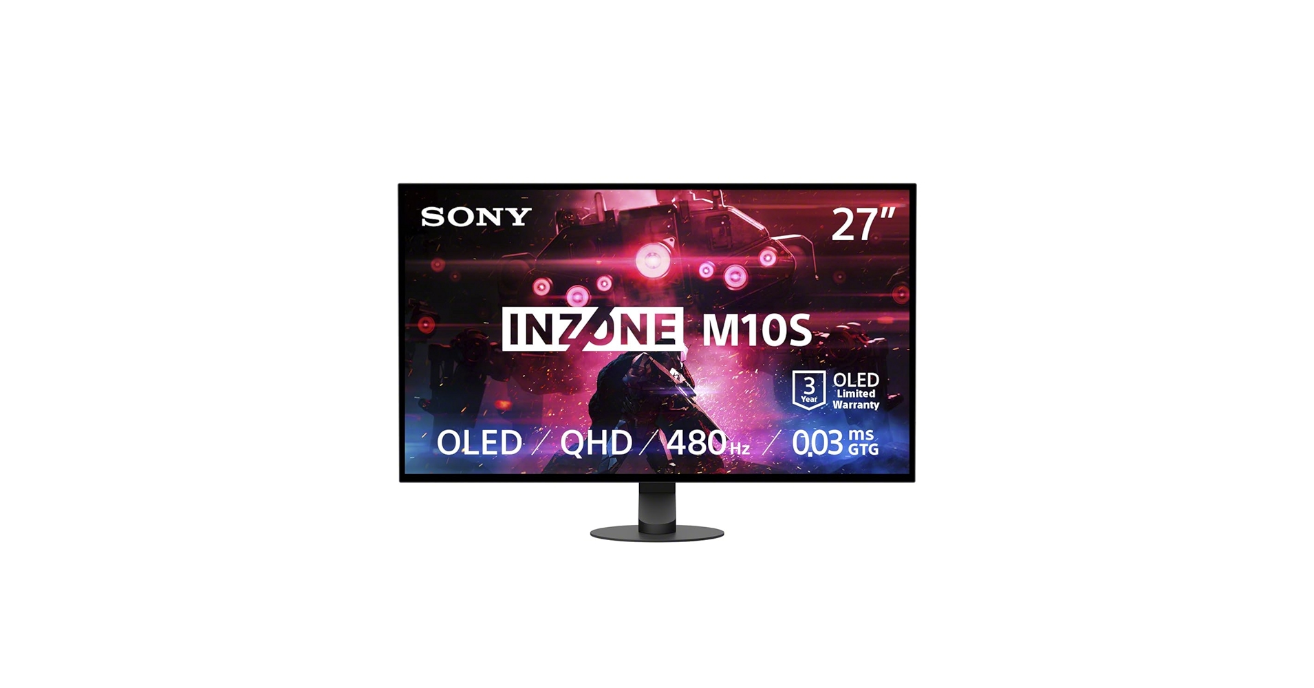 Amazon.com: Sony INZONE M10S 27” OLED 1440p Gaming Monitor