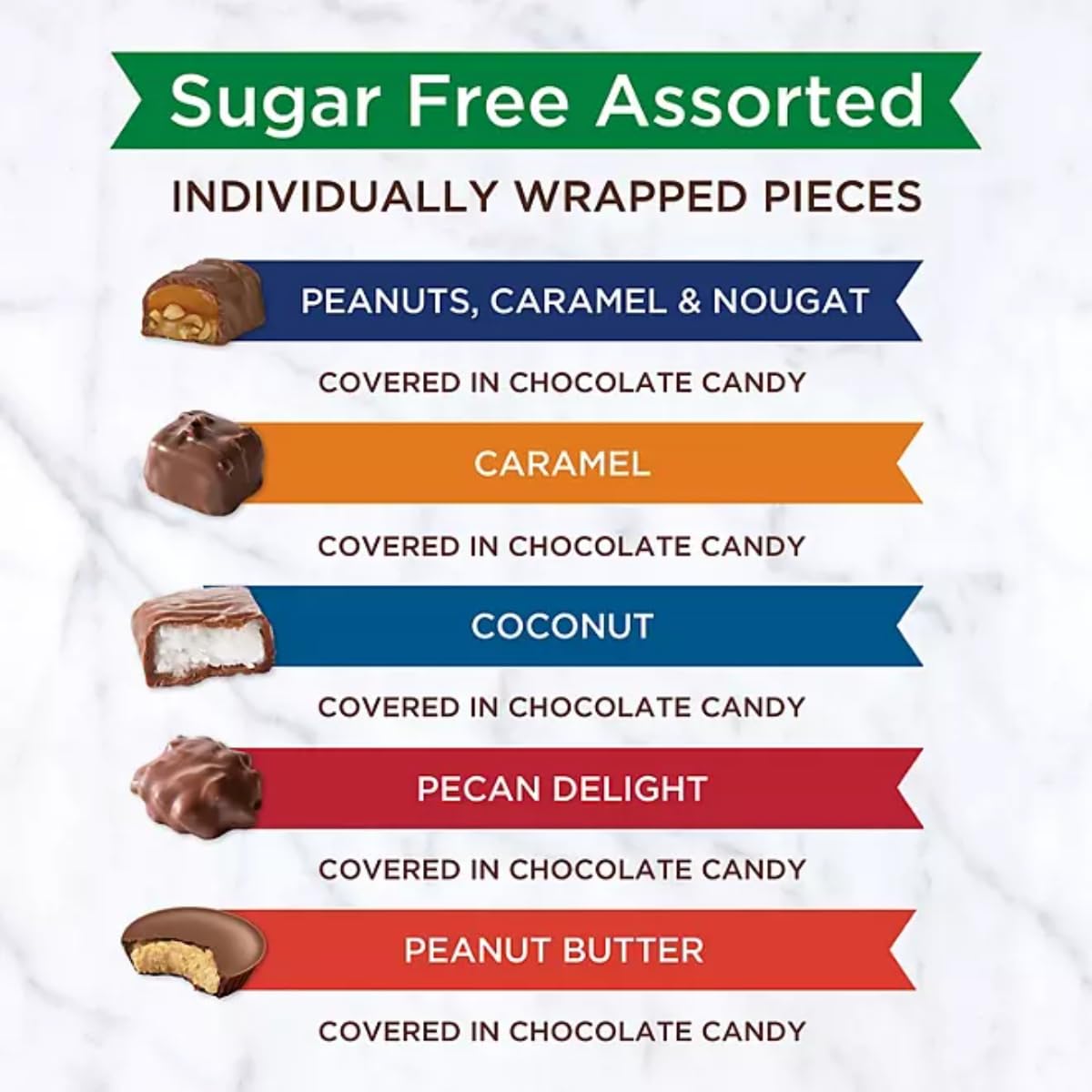 Russell Stover Sugar-Free Assorted Chocolates (21.23 oz.)