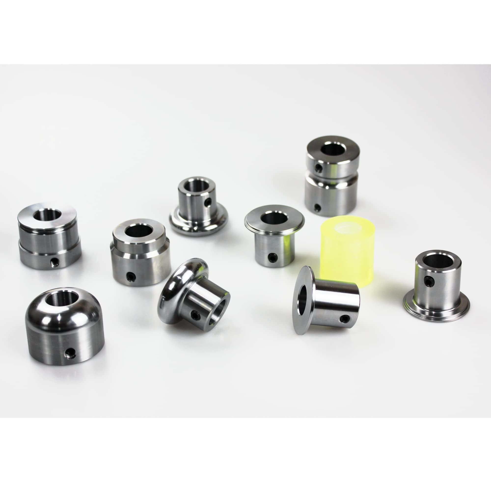 Wulstwalzenmatrizen Perlwalzen-Metallumformungssatz DIES Set mit 9 Stahlmatrizen und 1 Polyurethan-Unterrad passt auf die meisten 22-mm-Wellen