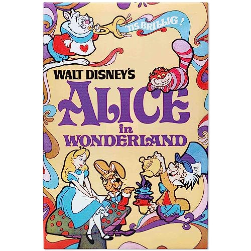 Impression sur toile Disney ravivez vos souvenirs d'enfance avec Alice au pays des merveilles
