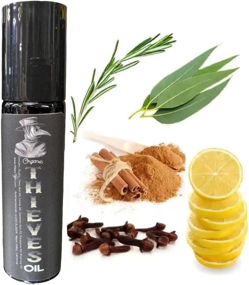 | Essential Oil Immunity Blend Roll On, 100% Pure | Health Shield Aromatherapy – 10 ml / .33oz Stainless Roller | Small Batch | Essential Oil Immunity Blend Roll On, 100% Pure | Health Shield Aromatherapy – 10 ml / .33oz Stainless Roller | Small Batch