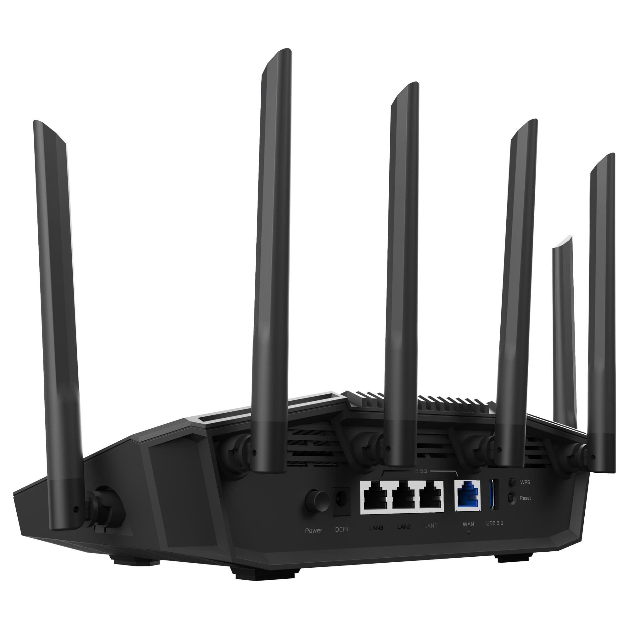 ASUS RT-BE90U - Router AiMesh BE9400 WiFi 7 de Triple Banda | 320 MHz, 4K-QAM, MLO, Cuatro Puertos de 2,5 G, Seguridad de Red de Nivel Profesional y Controlador de Hogar Inteligente