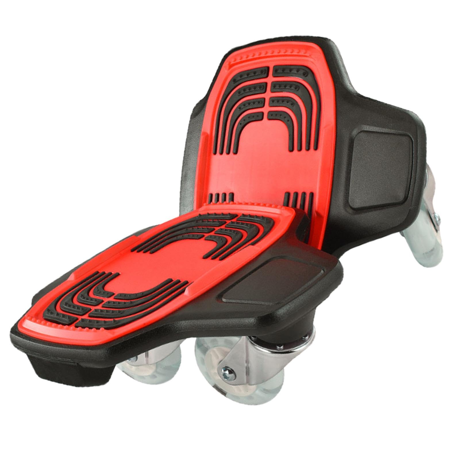 Patineta dividida | Tabla de patinaje portátil con ruedas de poliuretano, placas de patinaje para deslizarse al aire libre, caminar por la calle
