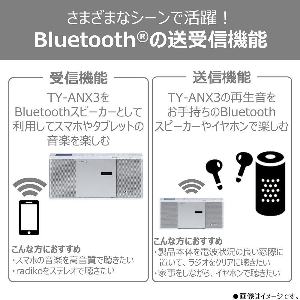 Amazon.co.jp: 東芝(TOSHIBA) Bluetooth送受信機能付 CDラジオ TY