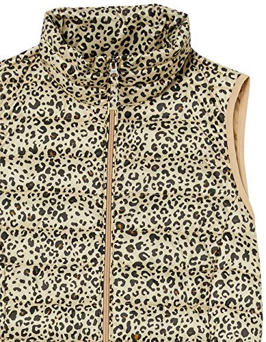 Amazon Essentials Women's Lightweight Water-Resistant Packable Puffer Vest, Animal, Medium #TOP6