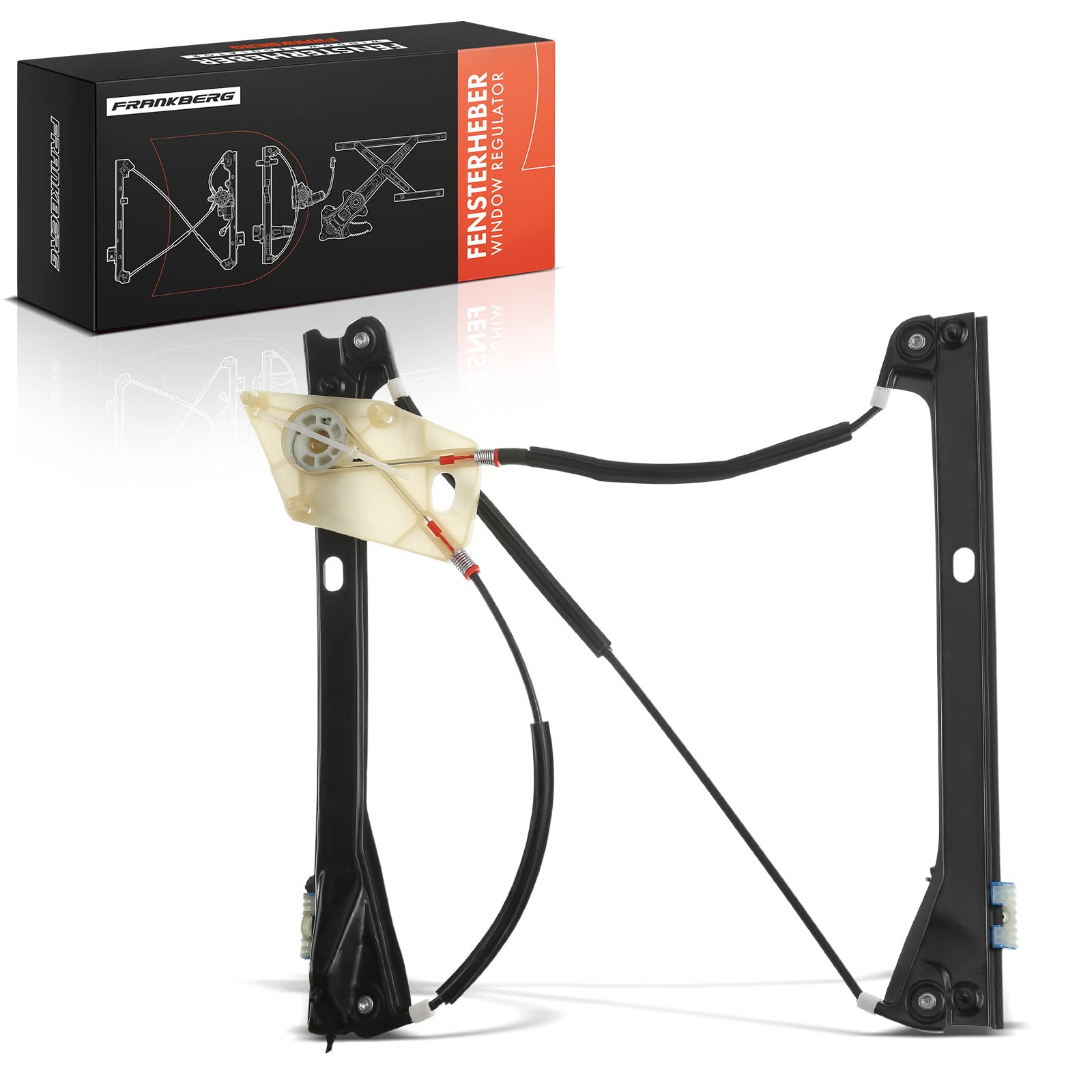 Frankberg Alzacristallo anteriore destro Sostituzione per Polo 6R 6C 4/5 Door 2009-2020 6R4837462