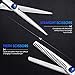 Hair Cutting Scissors Kits, 10 Pcs Stainless Steel Hairdressing Shears Set Professional Thinning Scissors For Barber/Salon/Home/Men/Women/Kids/Adults Shear Sets