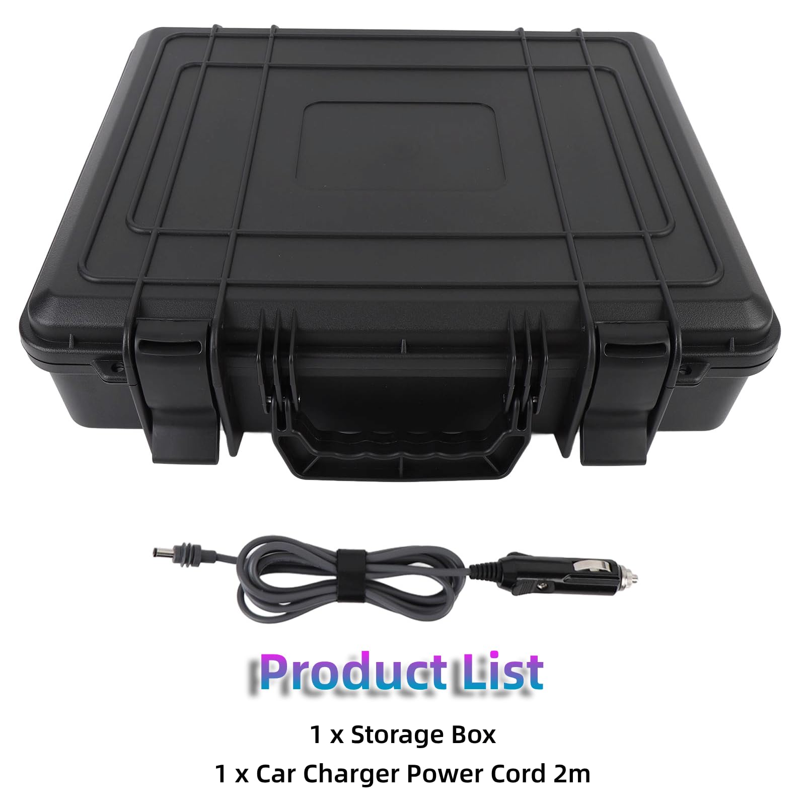 Wodoodporna Twarda Obudowa do Zestawu Mini Dish, Torba Podróżna z piankową wyściółką, do Mini, Podstawka, Adapter do Rur, Kable Zasilające