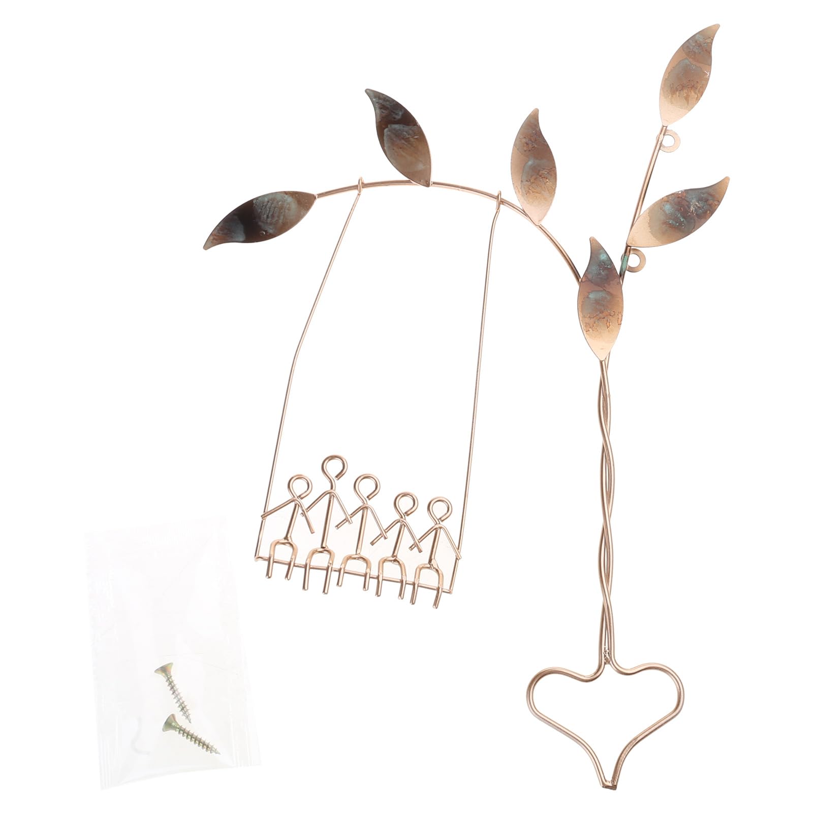 carotoe Wall Decorations, Rooted in Love Swing Sculpture Wall Art, Hangings Ornaments for Home, Bedroom, Living Room, Decor Couple on Swings Art