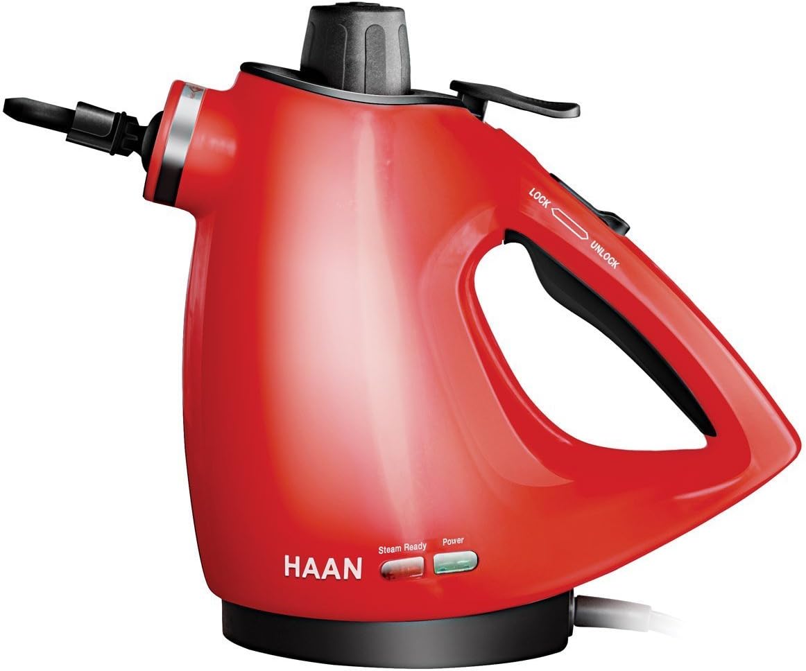 Haan Allpro Handheld Steam Cleaner with Attachments Haan Hand Held Steam Cleaner