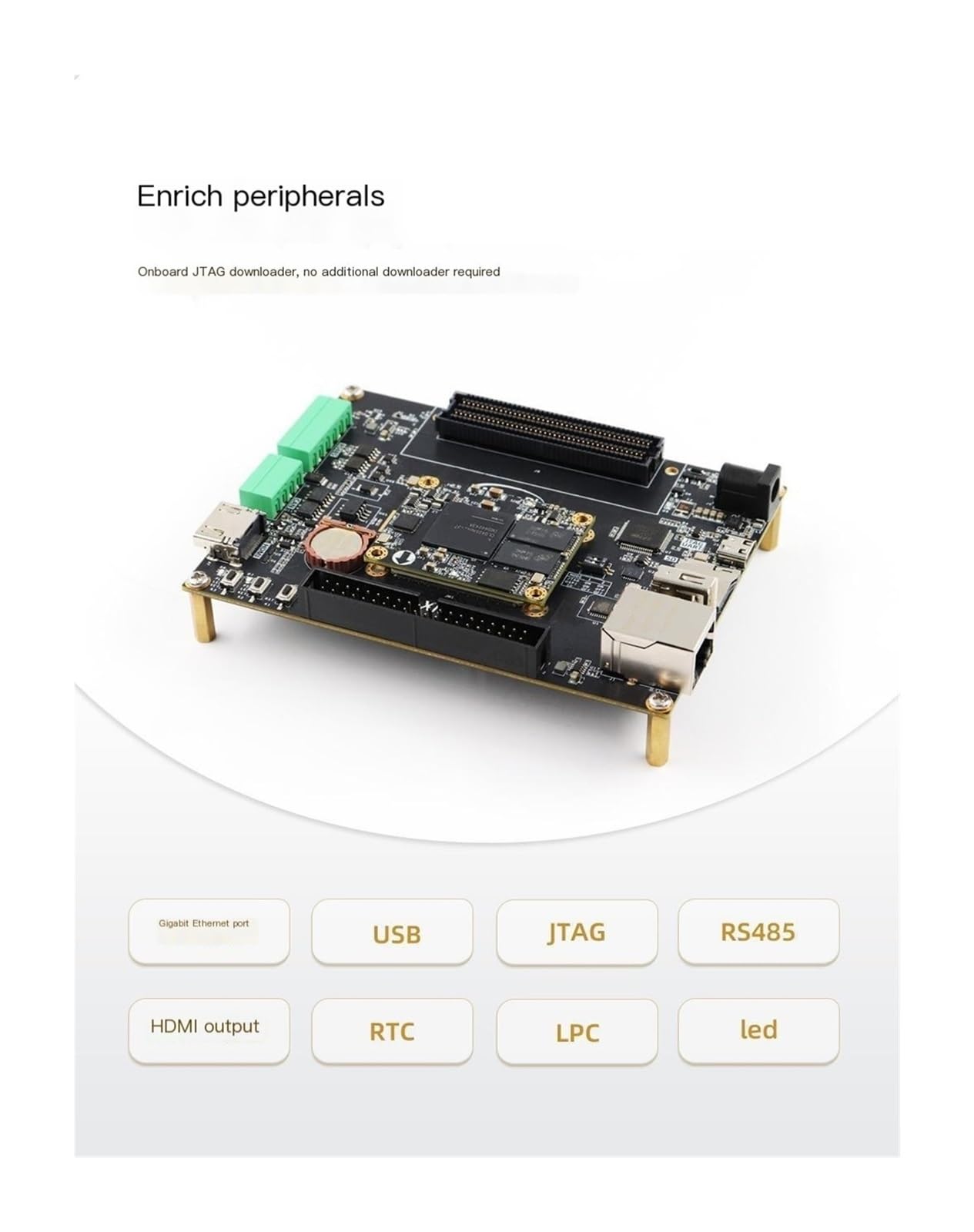 Carte de développement FPGA ZYNQ7020 Carte de développement Arm ZYNQ Dev_XME0726(Dev-XME0726 7020I)