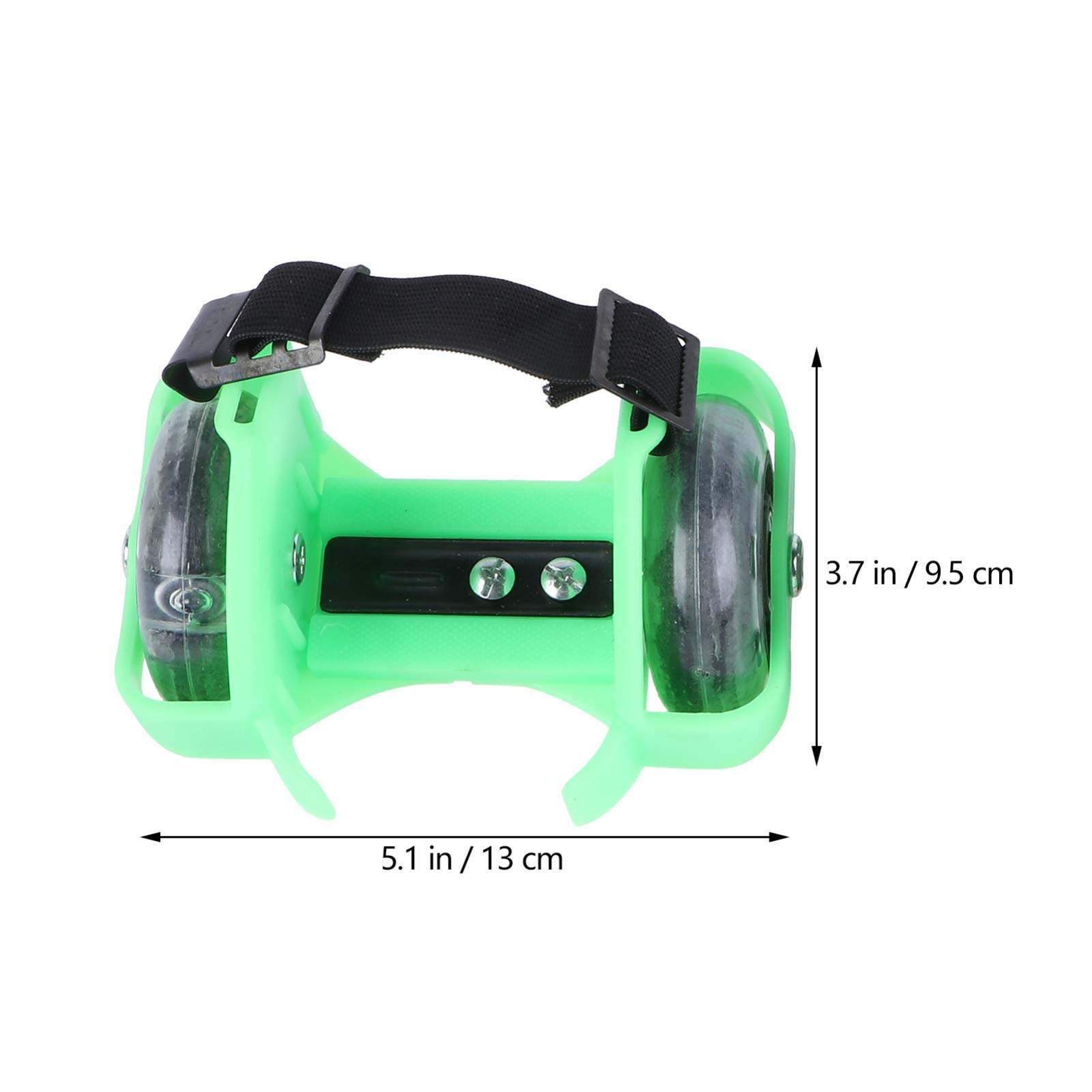 Holibanna Adjustable Boys and Girls Roller Skates Sports Roller Shoes Wheelies Led Flashing Safe Comfortable