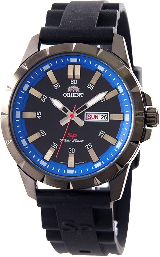 orient black watch