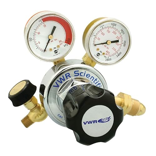 Miniatura 1 de VWR 55850205Heavy Duty single-stage para reguladores de helio, 5640CFH capacidad de flujo (paquete de 1)