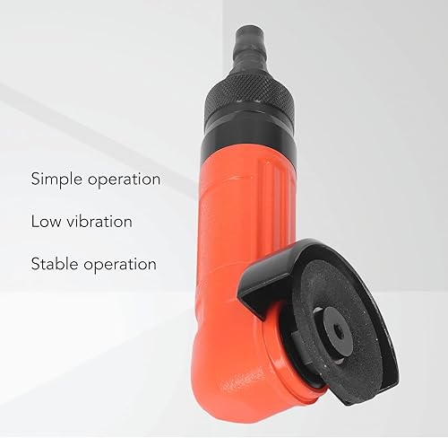 Miniatura 4 de Amoladora angular neumática, 15000 rpm, amoladora angular de aire de fácil operación de 0.63 MPa, entrada de 14 pulgadas, amplia aplicación para