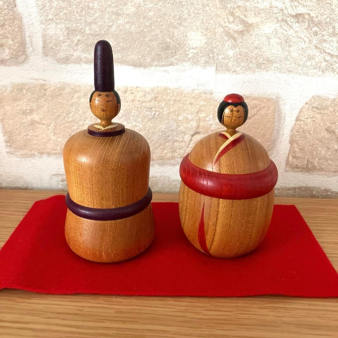 雛人形 立ち雛 欅 立ち 雛人形