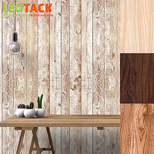 Plastico Adesivo Fantasia Madeira 08 45cmx10m 80mic Rolo