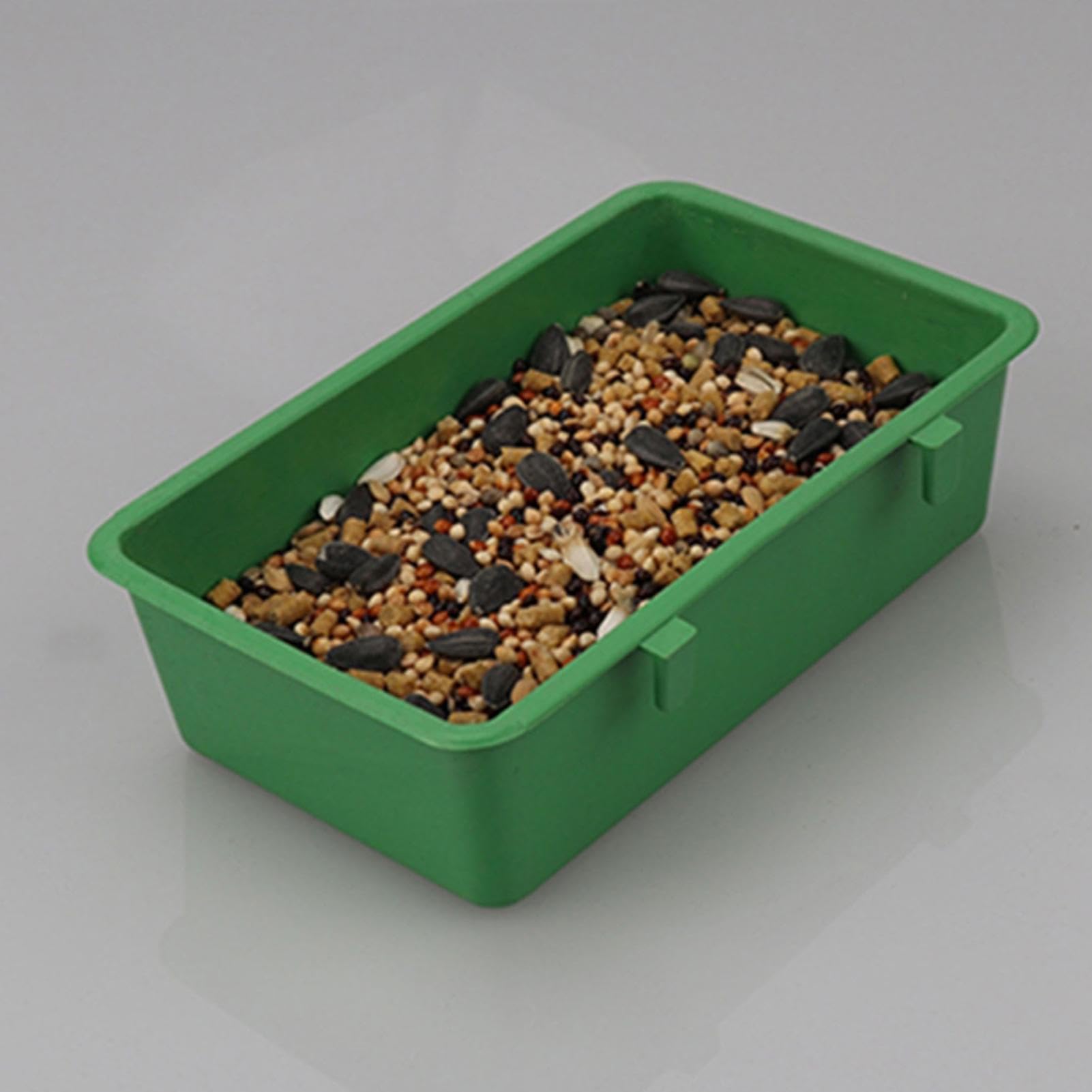 2 Pièces Baignoire pour Perroquet avec 2 Crochets Latéraux, Baignoire Oiseaux Cage Mangeoire Multifonctionnelle pour Petits Perroquets, Perruches Et Canaris