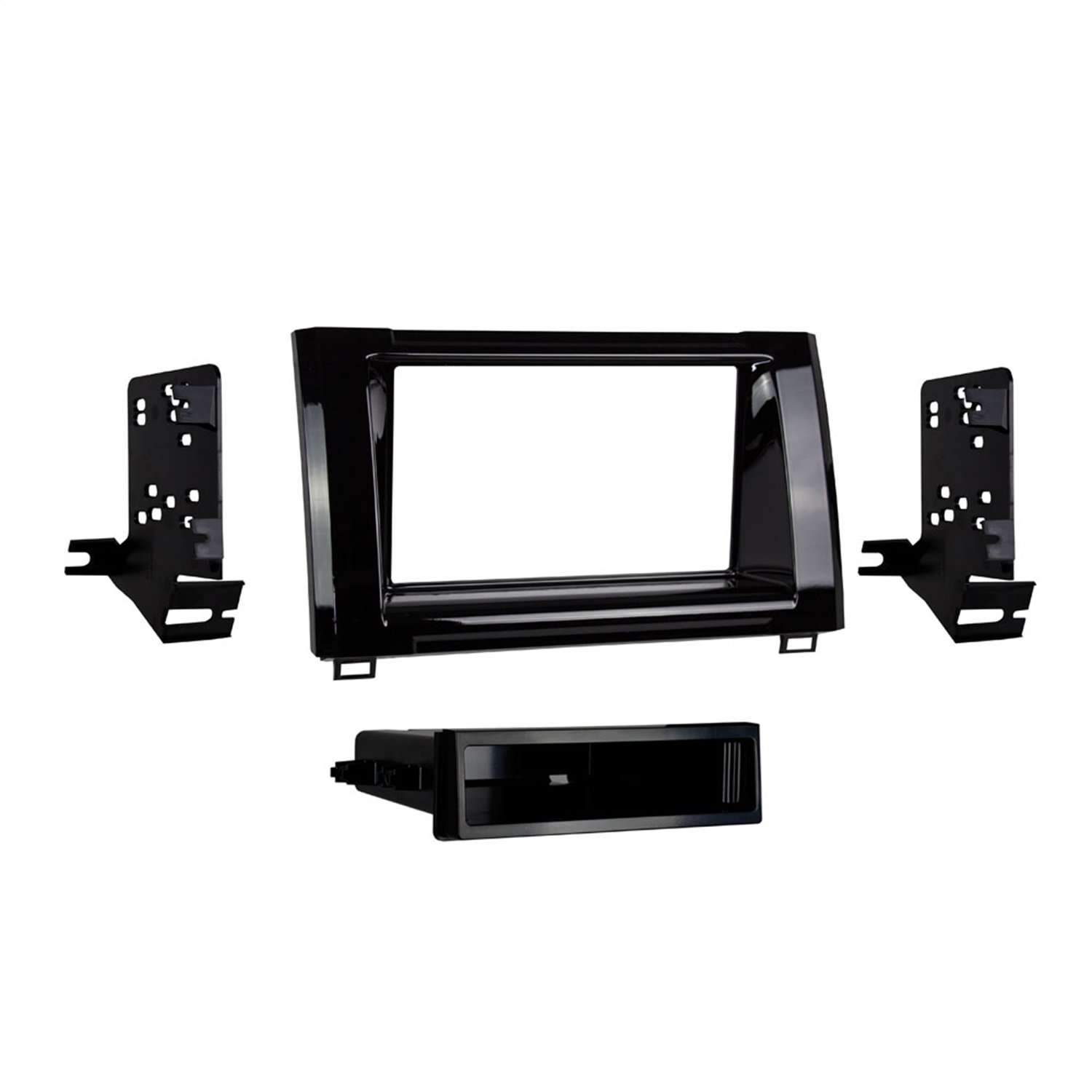 Metra99-8246HG Single DIN Dash Kit for Toyota Tundra 2014- (High Gloss Black)