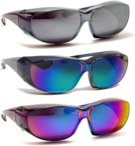 Miniatura 1 de Calabria 6000 gafas de seguridad de ajuste grande para hombres y mujeres, gafas de ajuste para hombres y mujeres, envolventes, tintadas, antivaho y