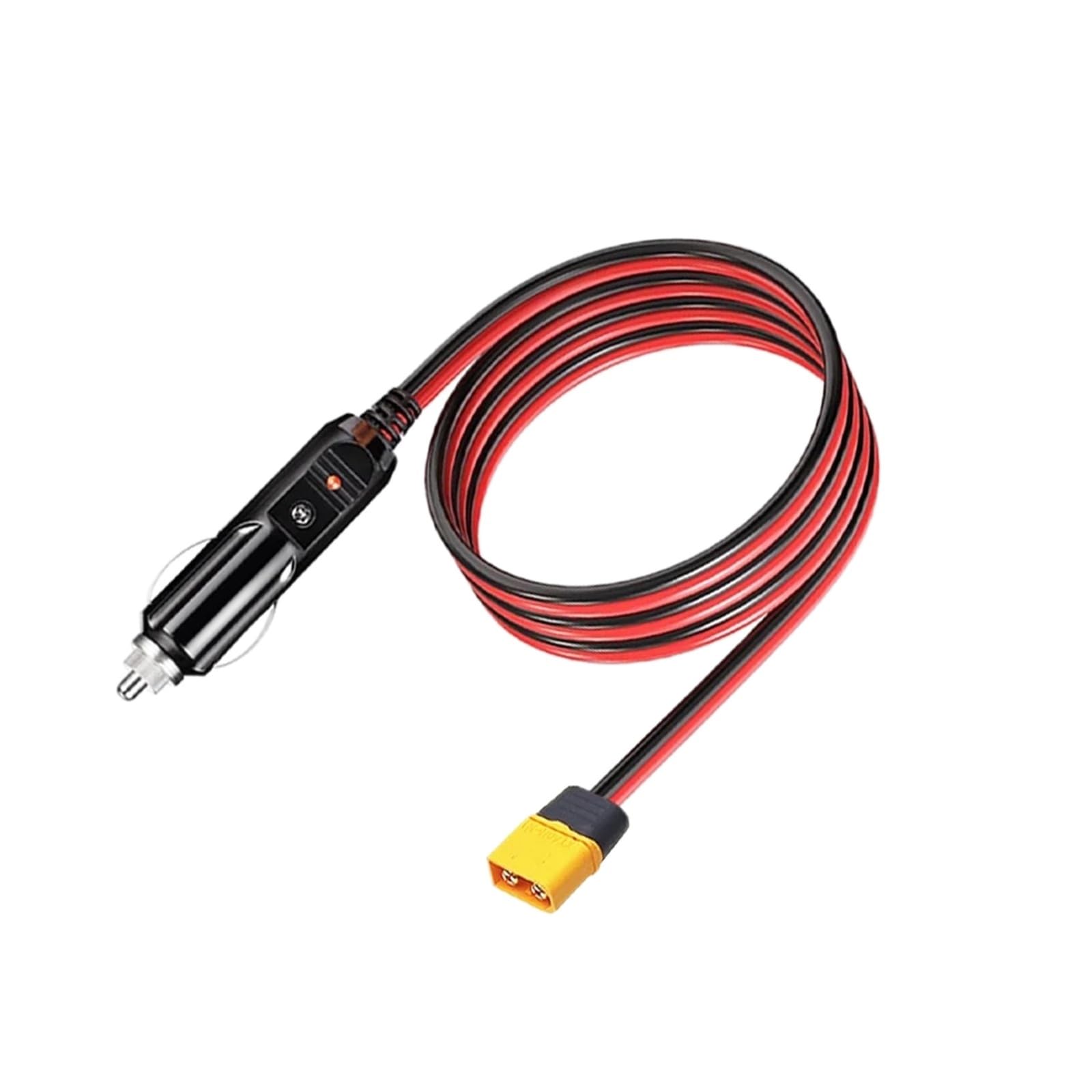 XT60 to Cigarette Lighter Extension Cable 14AWG 10FT 12V 24V para Power Station