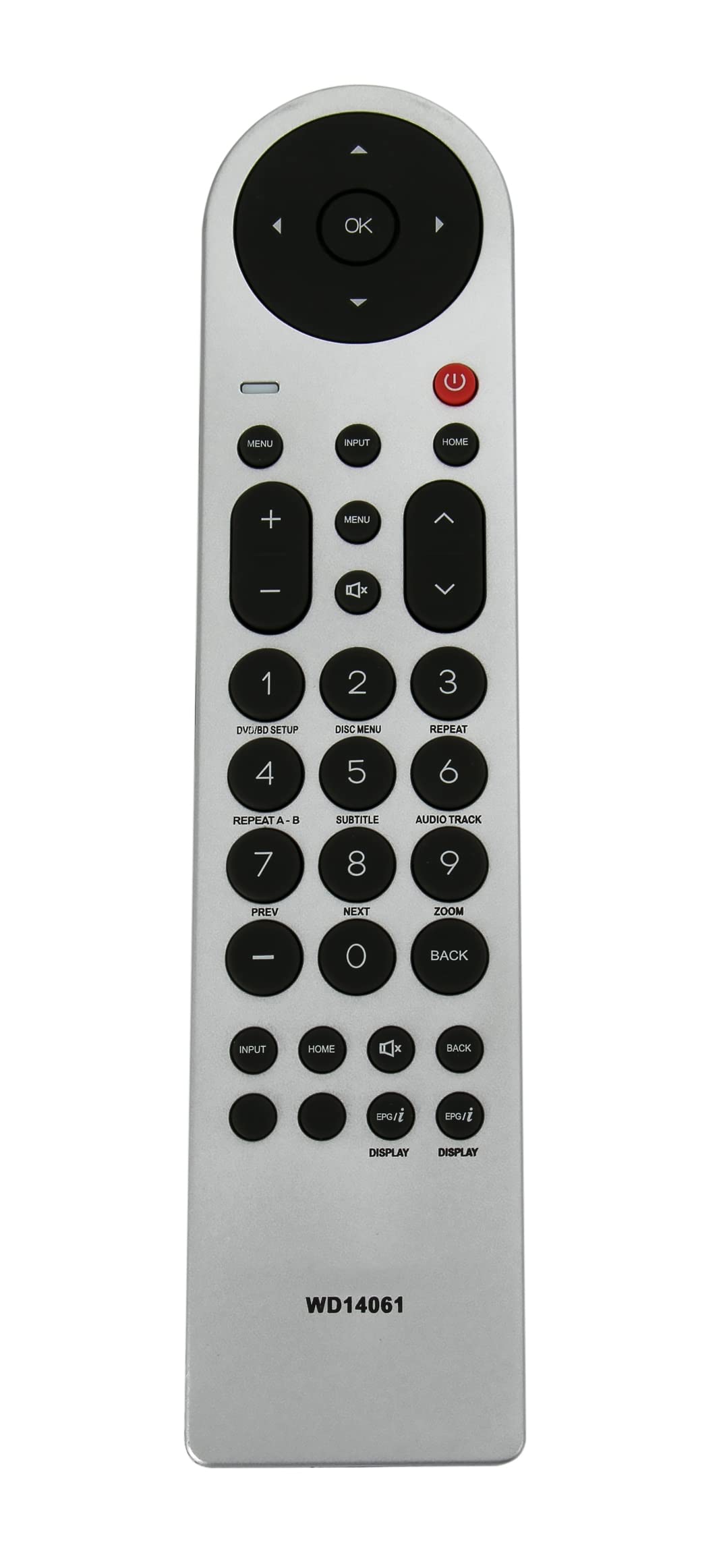 New WD14061 G050 Replace Remote fit for RCA TV LRK28G30RQ LRK28G30RQD LRK32G45RQ LRK32G30RQD LRK40G45RQ LRK40G45RQD LRK55G55R120Q LRK65G55R120Q