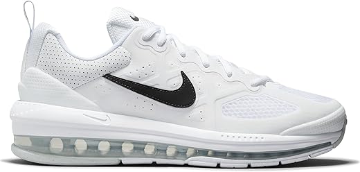 Nike Men's Air Max Genome Running Cw1648 Shoes, White/Black/Pure Platinum, 10