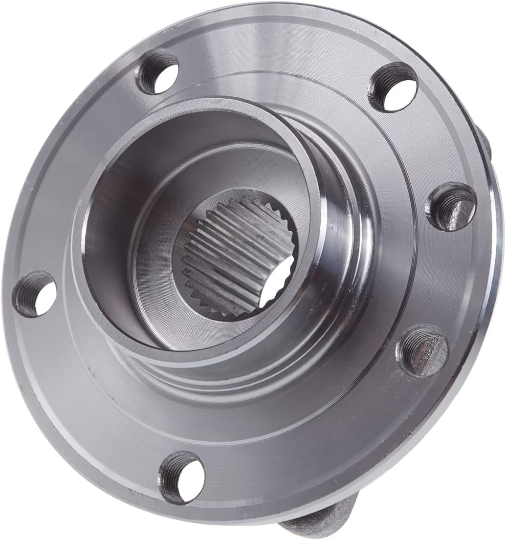 AUQDD 513348 Front Wheel Hub and Bearing Assembly Compatible With 2015-2017 Chry-sler 200/2013 2014 2015 2016 Do-dge Dart # HA590473 68137552AA