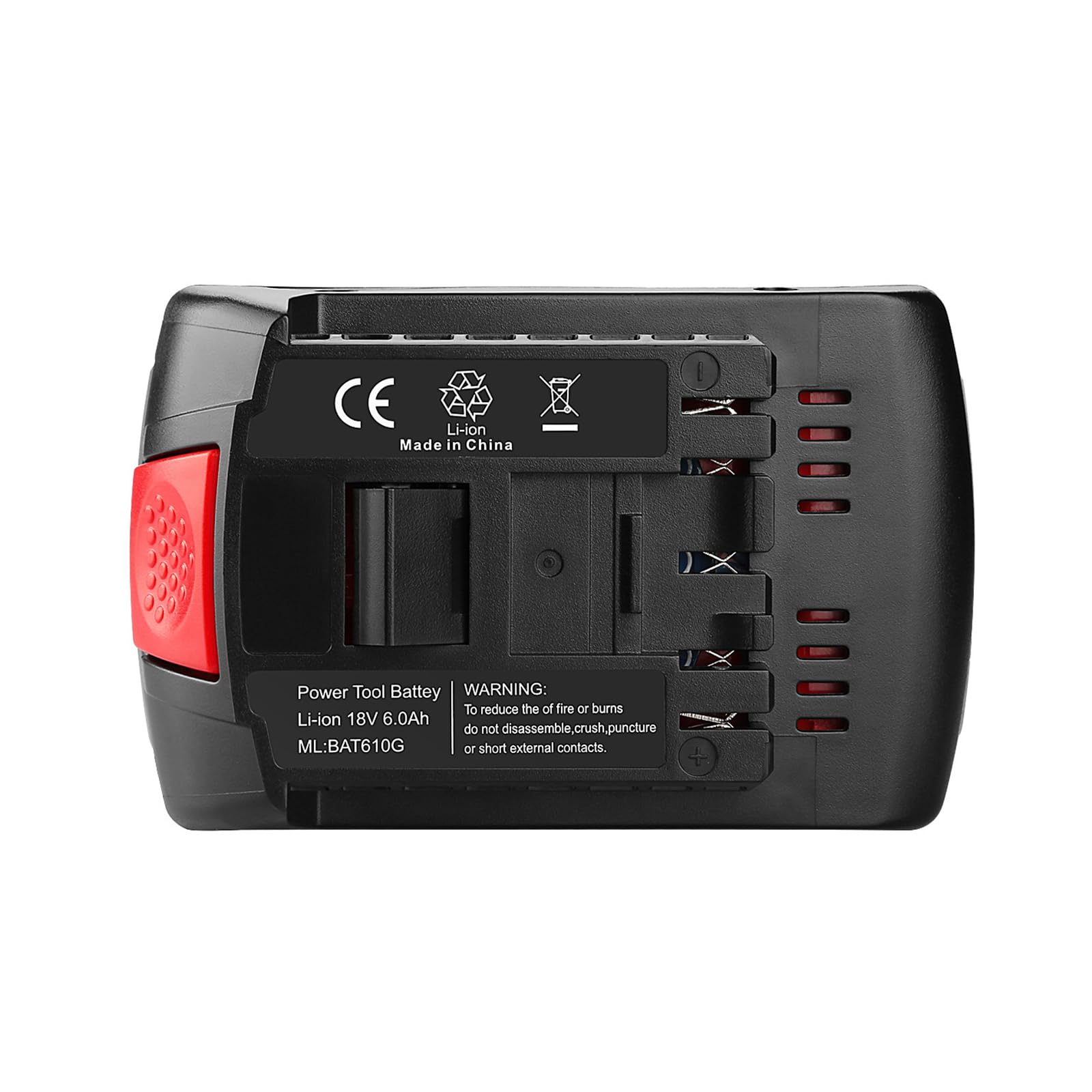 Akumulator litowo-jonowy 18 V zamienny do narzędzi systemowych 3000 mAh 4000 mAh 5000 mAh 6000 mAh odpowiedni do akumulatora bezprzewodowego