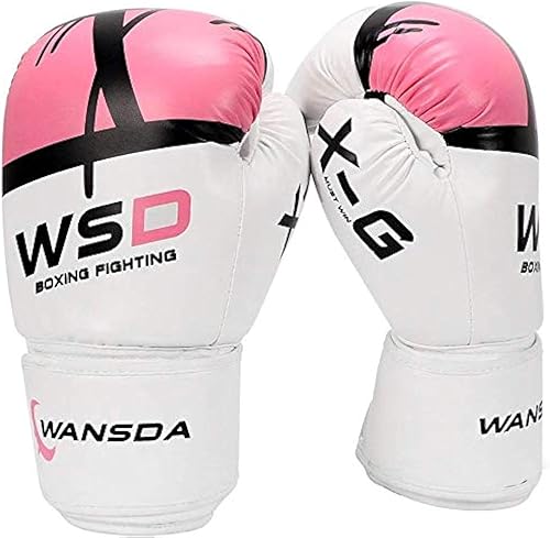 Miniatura 7 de Luwint Guantes de boxeo para niños y jóvenes, 6 onzas, 8 onzas, guantes de entrenamiento prémium para 6-8, 8-12, 12-16 años, guantes de bolsa pesada