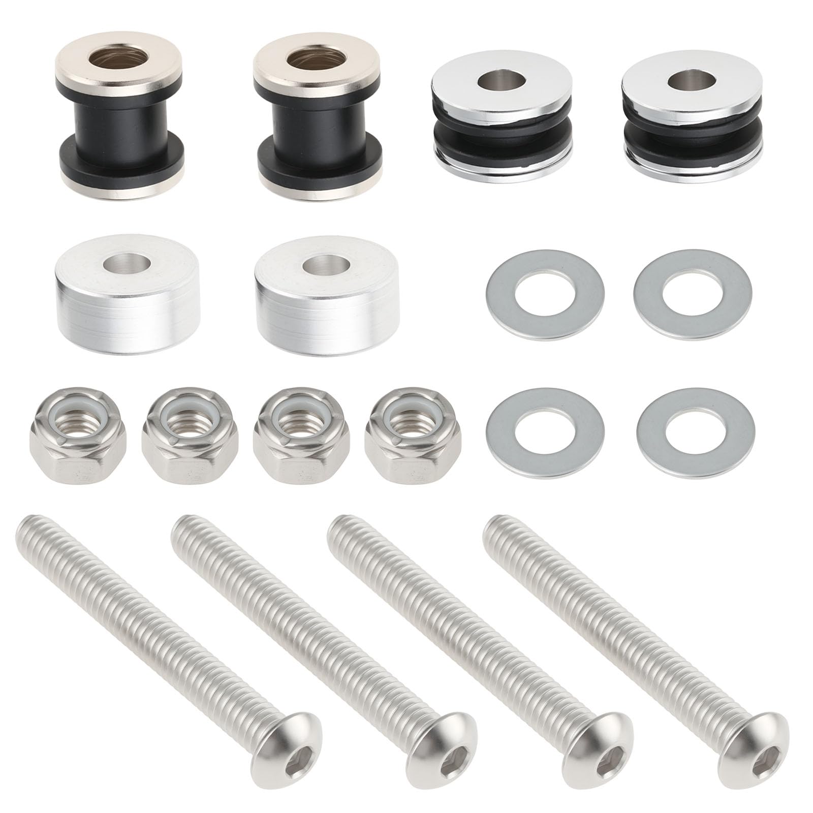 ECSiNG Kit de quincaillerie d'amarrage de moto compatible avec Har-ley Softail 1984-2017