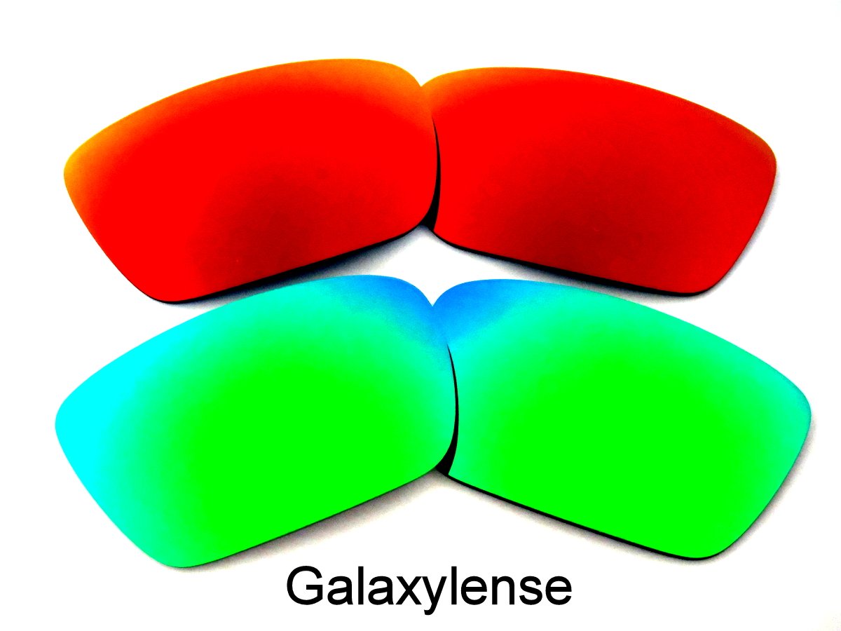 Galaxy Replacement Lenses For Oakley Fuel Cell Multiple-Option Available (_Green/Red)