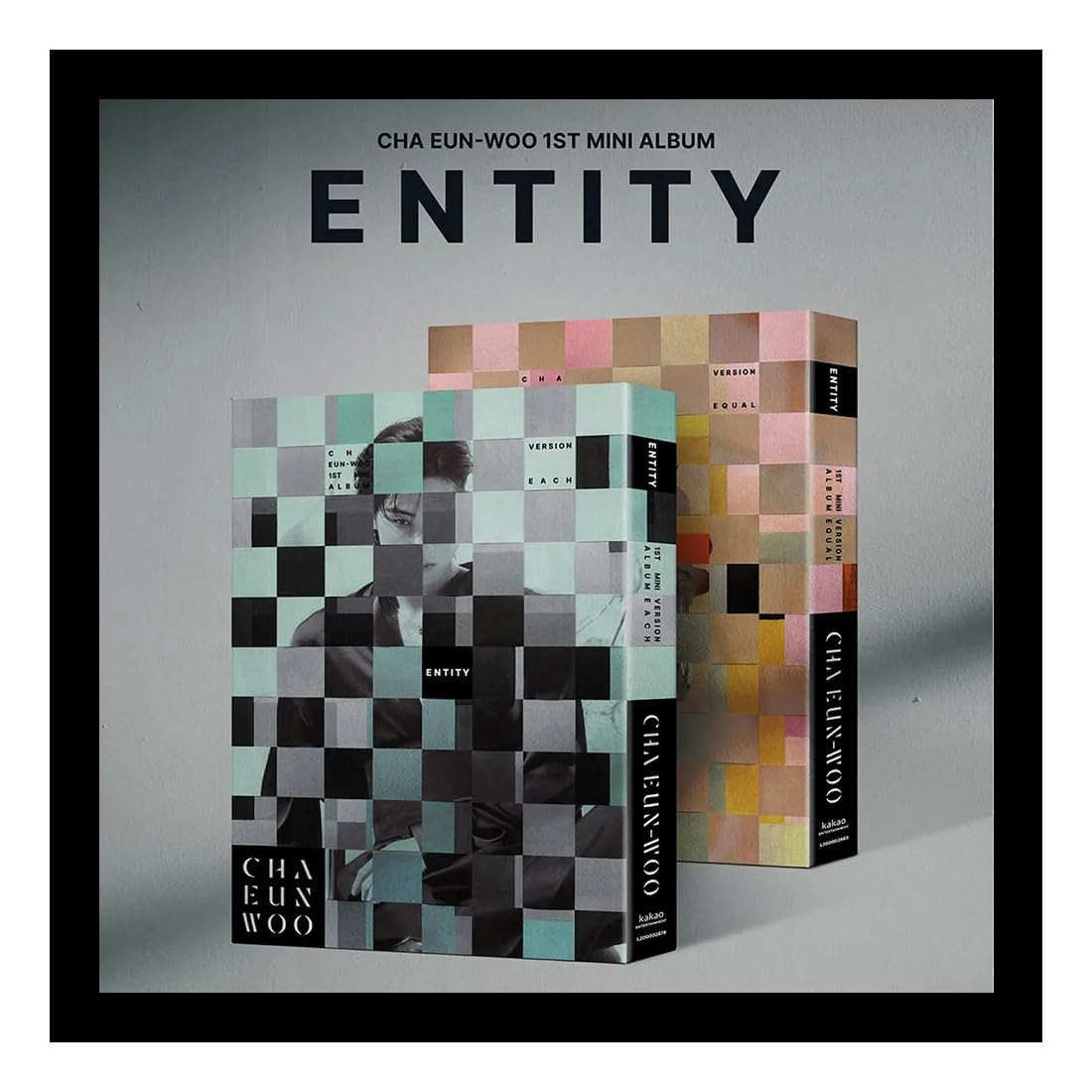 K-POP・アジア CHA EUNWOO ALBUM ENTITY CHA EUN-WOO [ENTITY] 1st Mini Album (EACH + EQUAL -2 Ver Set. +1ea
