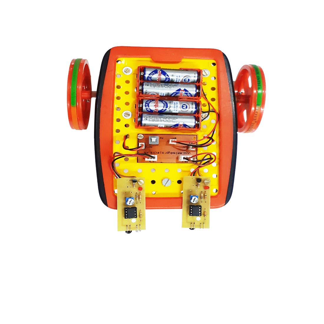 MELODY"S HOBBY CENTRE Line Following Robot Kit with Big Track Sheet and Project Report. Line Tracer - Line Follower Robot Physics Model. 2