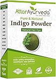 SJH Attar Ayurveda Indigo Powder for Black Hair (200 Grams)