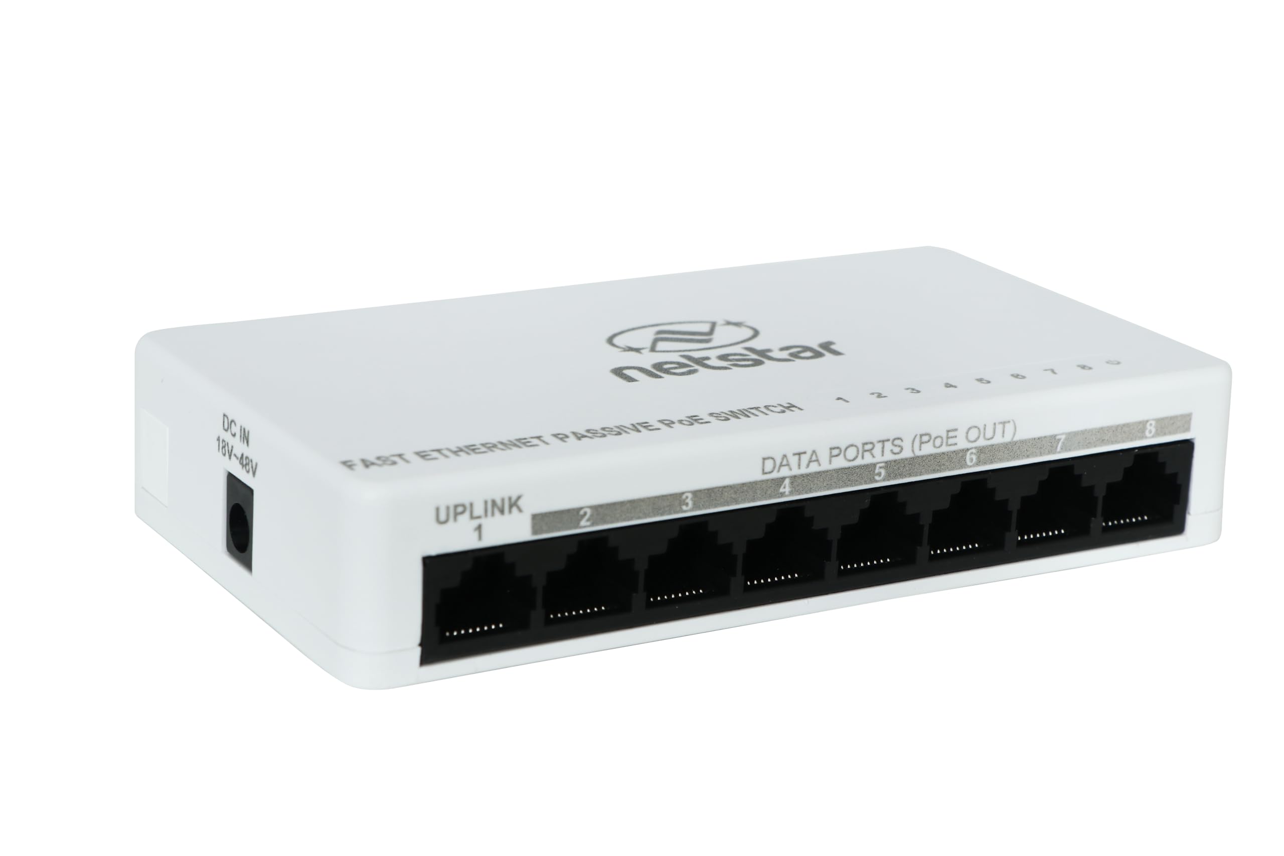 8 Port Fast Ethernet Passive PoE Switch for Wireless Access Points | with External AC-DC Adaptor 24VDC @ 5Amp 120Watt | Works with Ubiquiti, Mikrotik, TP-Link, Tenda etc. | NS-8FE-P24-120-image-47