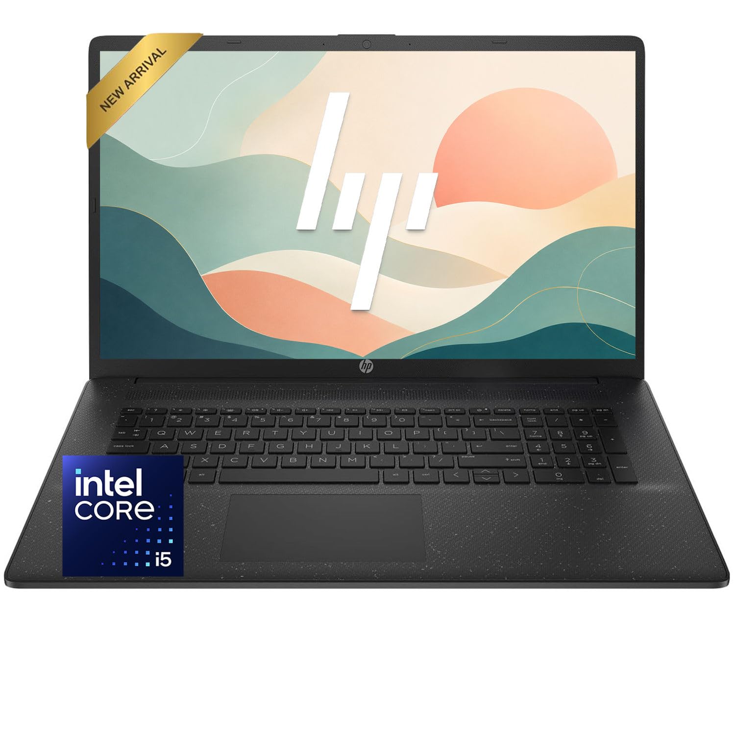 HP 17.3 Inch Business Laptop Computer, 2026 Edition, Intel Core 5 120U, 16GB RAM, 512GB SSD, WI-FI 6, Windows 11 with Microsoft 365 for The Web 16GB RAM | 512GB SSD