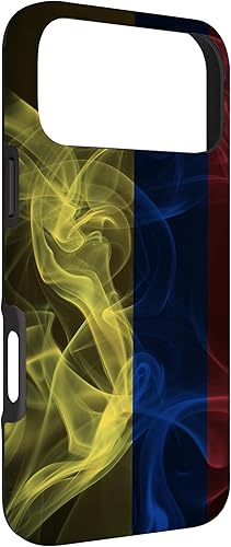 Vista 60 de Funda para iPhone 12 Pro Max Smoky Colombia Bandera - Estilo Humo Colombiano Orgullo